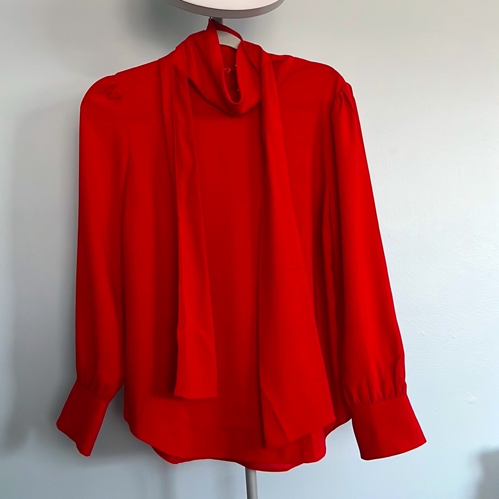 Ann Taylor - brand new - red blouse